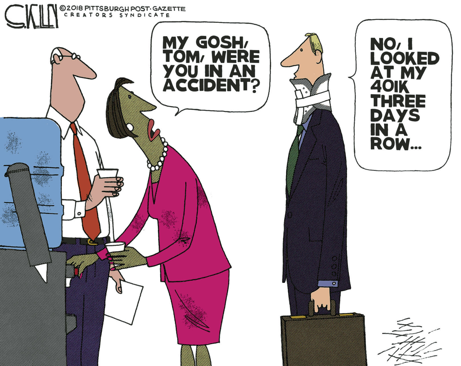 Monday cartoon